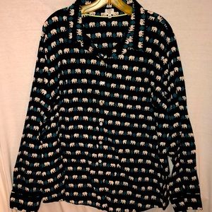 Crown & Ivy Elephant Top💕